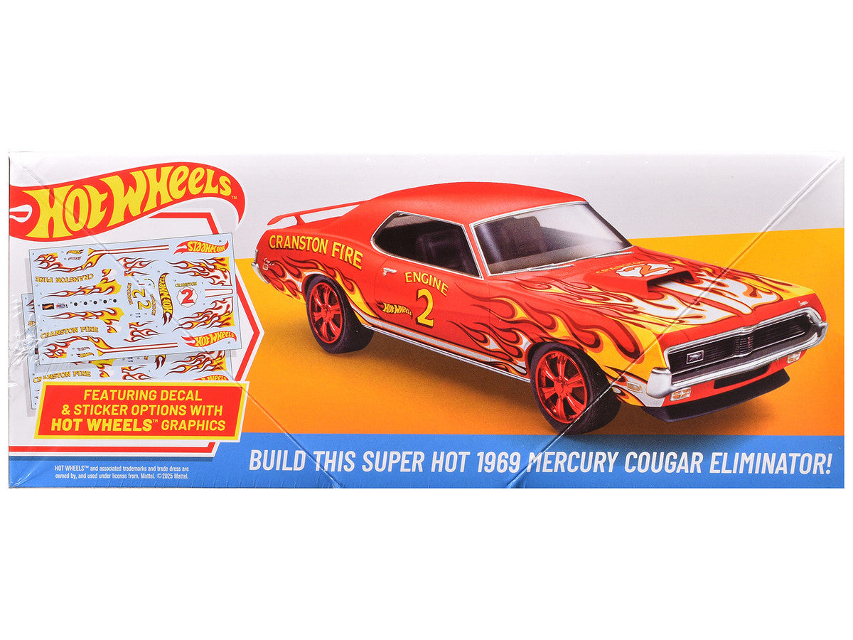 Skill 2 Model Kit 1969 Mercury Cougar Eliminator "Hot Wheels" 1/25 Scale Model by AMT-0