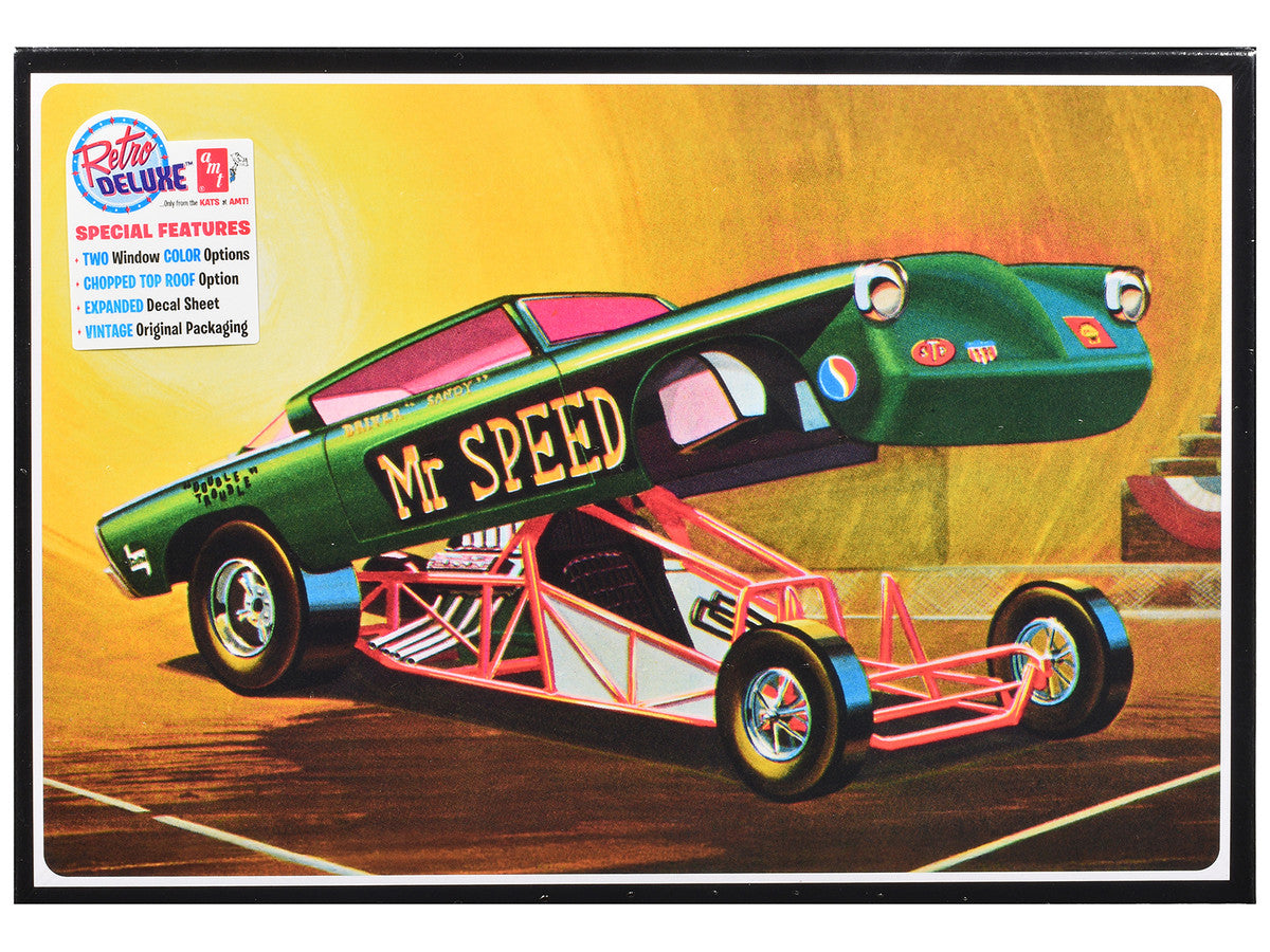 Skill 3 Model Kit 1953 Studebaker Funny Car "Mr. Speed" 1/25 Scale Model by AMT-3