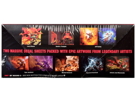 Skill 2 Model Kit 1977 Chevrolet Custom Van "Dungeons & Dragons" 1/25 Scale Model by AMT-0