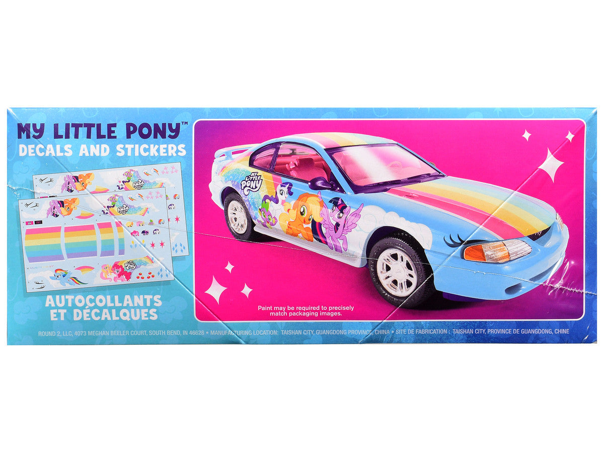 Skill 2 Model Kit 1996 Ford Mustang GT "My Little Pony" 1/25 Scale Model by AMT-0