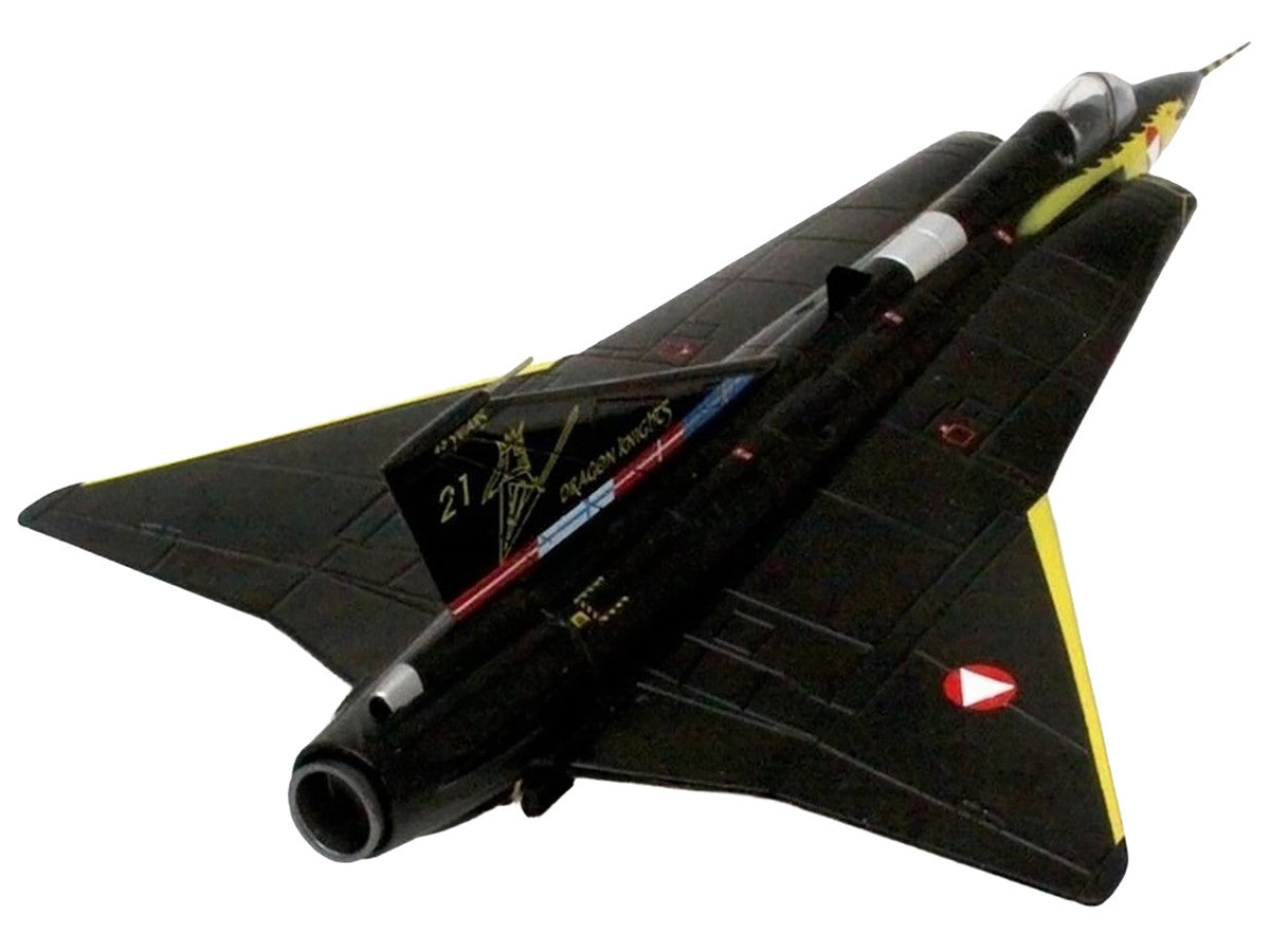Saab Draken Fighter Aircraft "21 Draken 45th Anniversary Dragon Knights Retirement Livery" (2005) Austrian Air Force 1/72 Diecast Model Airplane by Aviation 72-3
