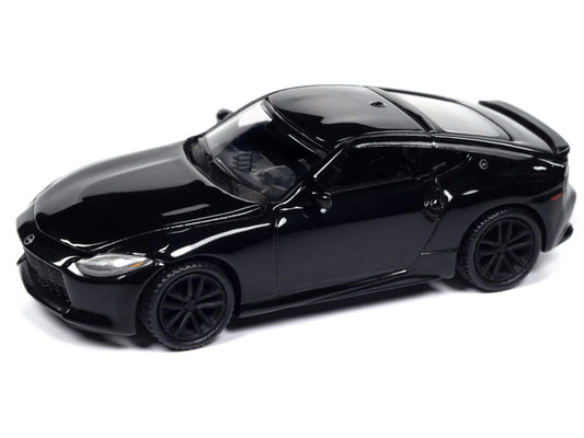 2023 Nissan Z Black Diamond "Import Legends" Series 1/64 Diecast Model Car by Auto World-0