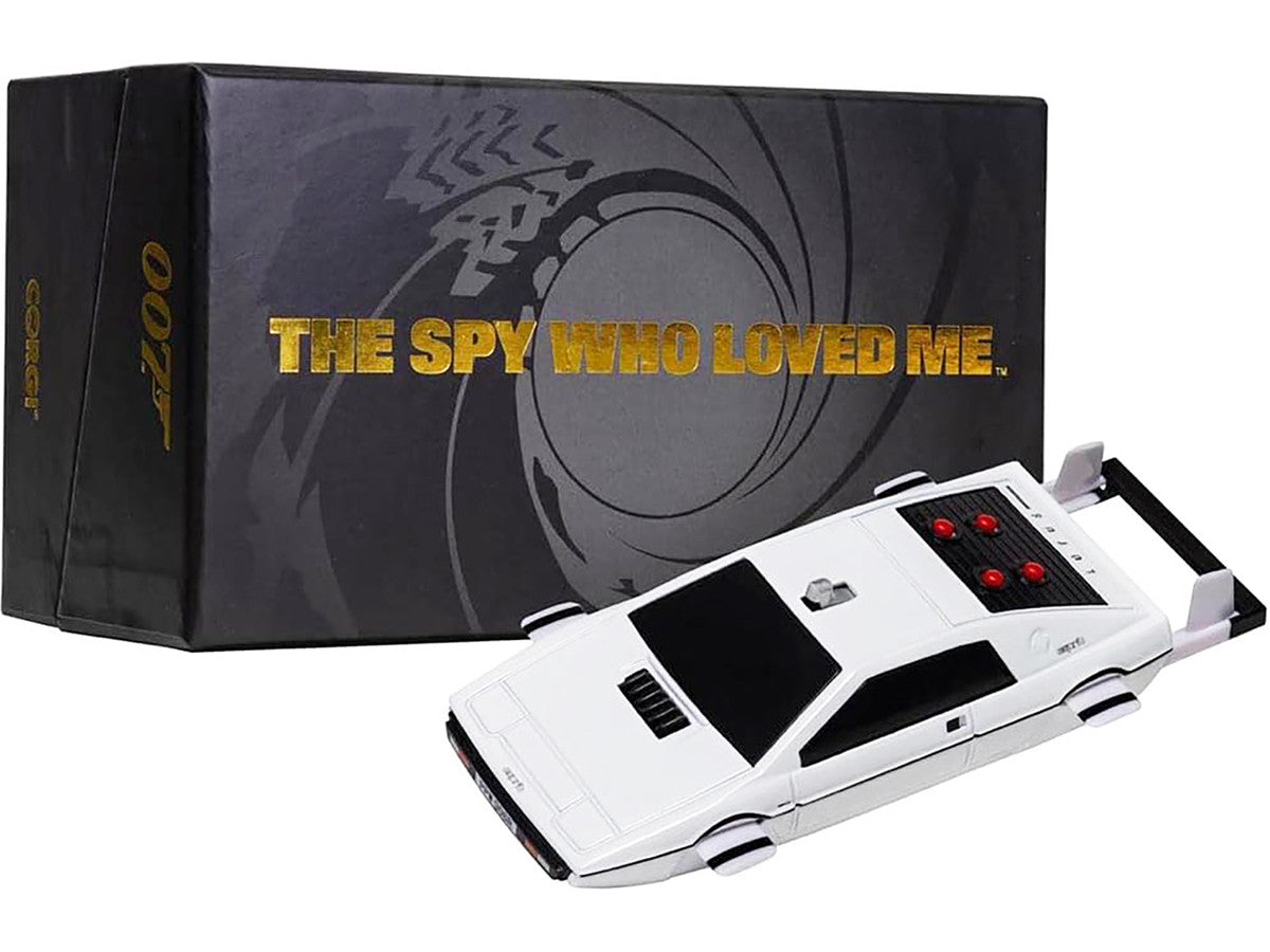 Lotus Esprit S1 Submarine White James Bond 007 "The Spy Who Loved Me" (1977) Movie Diecast Model Car by Corgi-2