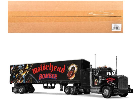 "Motorhead Bomber" Transport Truck Black 1/50 Diecast Model by Corgi-0