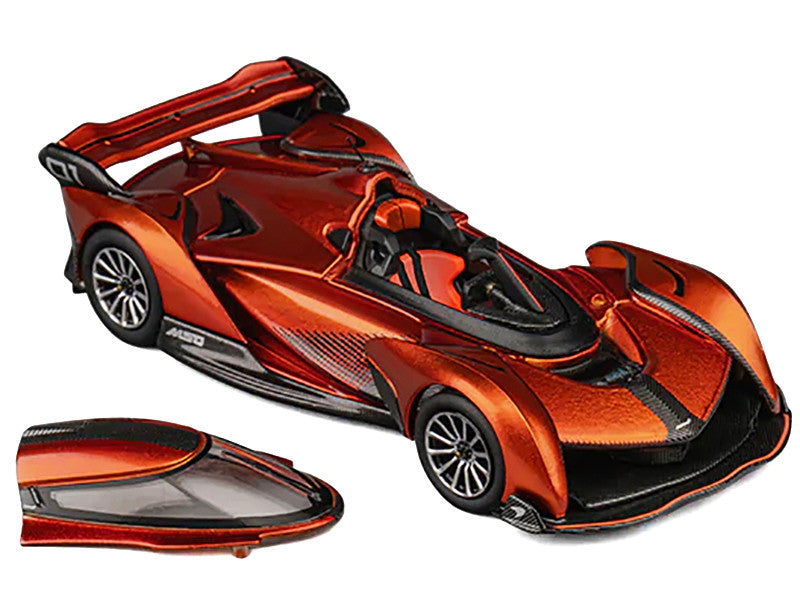 McLaren Solus GT Orange Metallic 1/64 Diecast Model Car by CM Model-2