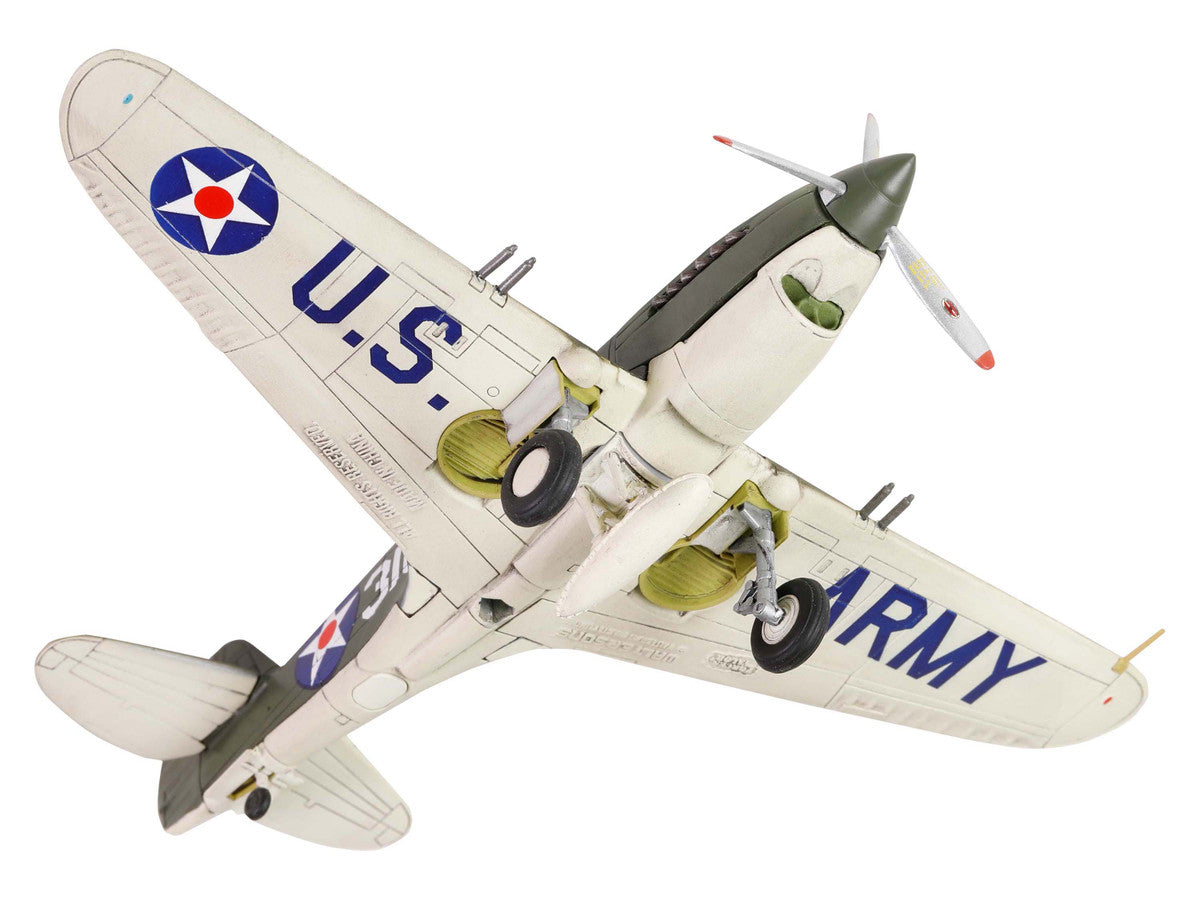 Curtiss P-40B HAWK 81A-2 (P-8127) Aircraft Fighter "47th Pursuit Squadron (15th Pursuit Group) Serial : 316/15P Hawaiian Islands Pearl Habor" (7 December 1941) "WW2 Aircrafts Series" 1/72 Diecast Model by Forces of Valor-3
