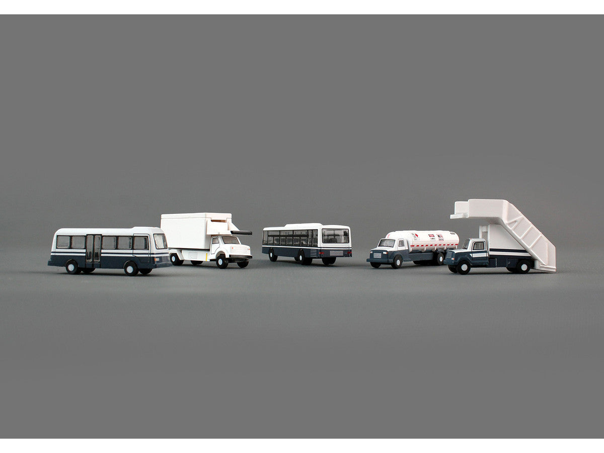 Airport Service Vehicles Set of 5 pieces "Gemini 200" Series Diecast Models by GeminiJets-1