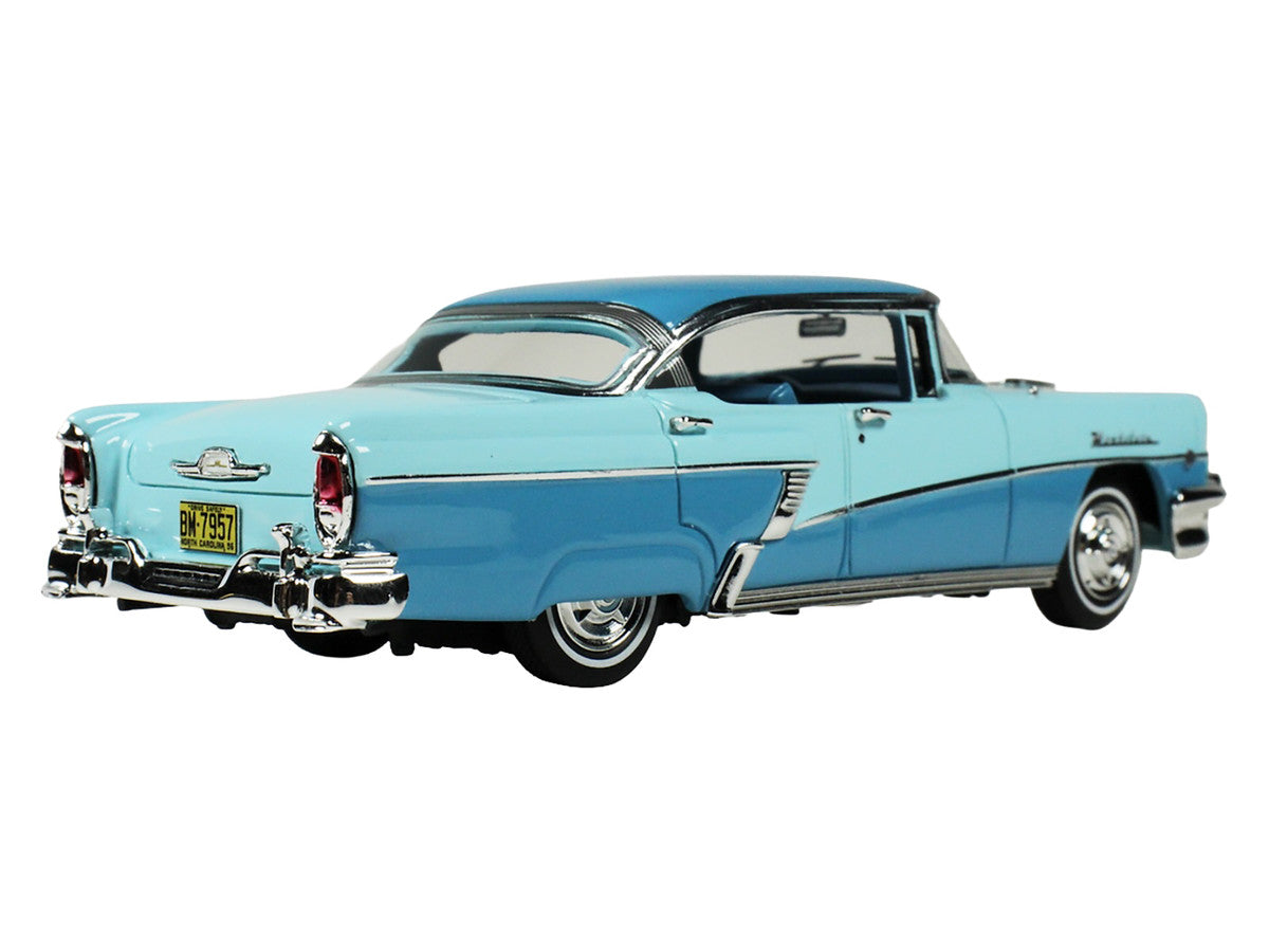 1956 Mercury Montclair Phaeton Lauderdale Blue and Niagara Blue with Blue Interior Limited Edition to 200 pieces Worldwide 1/43 Model Car by Goldvarg Collection-2