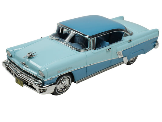 1956 Mercury Montclair Phaeton Lauderdale Blue and Niagara Blue with Blue Interior Limited Edition to 200 pieces Worldwide 1/43 Model Car by Goldvarg Collection-0