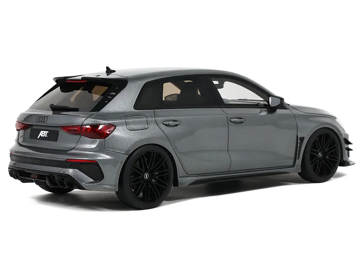 Audi ABT RS3-R Daytona Gray Metallic 1/18 Model Car by GT Spirit-0