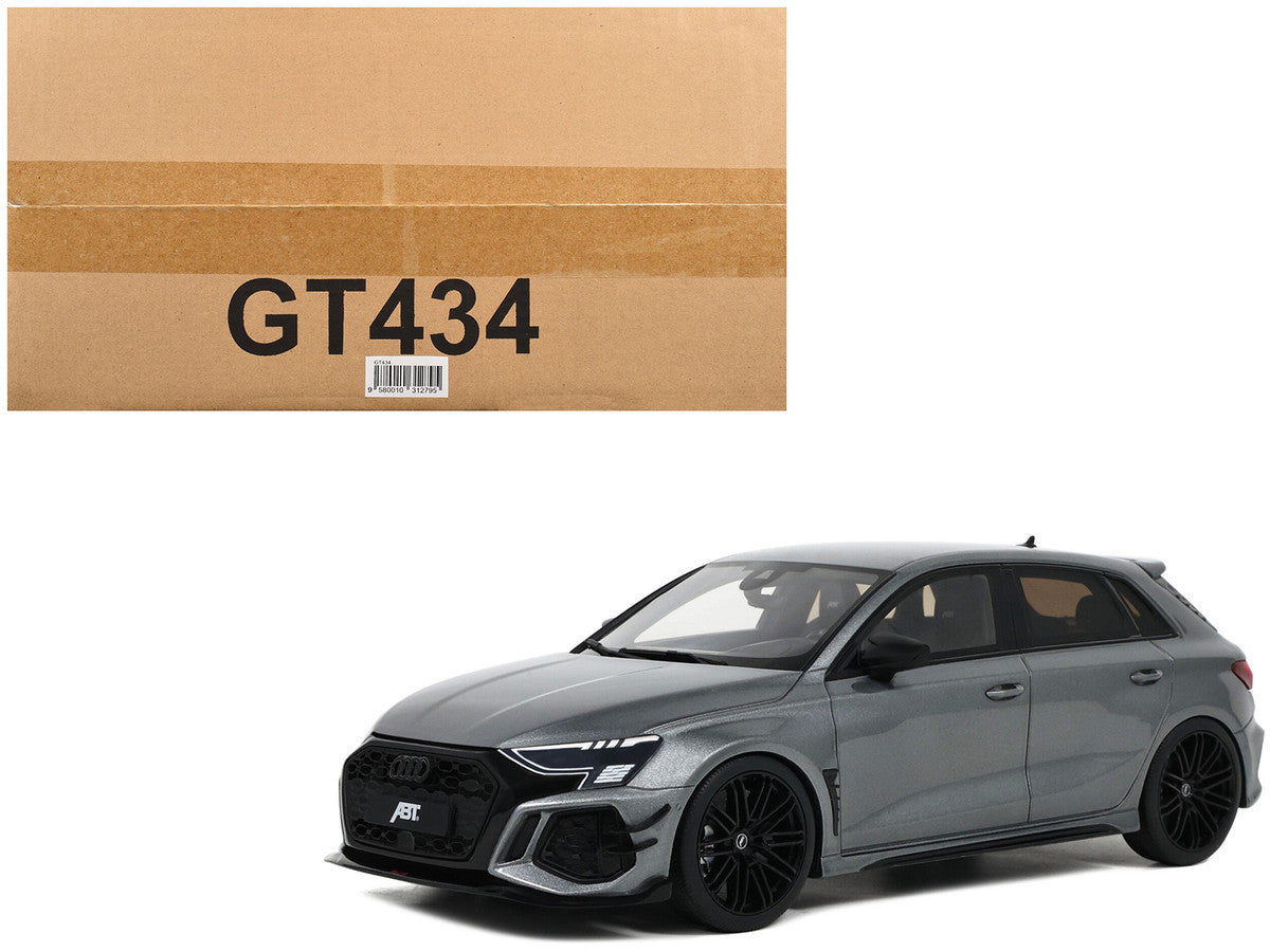 Audi ABT RS3-R Daytona Gray Metallic 1/18 Model Car by GT Spirit-4