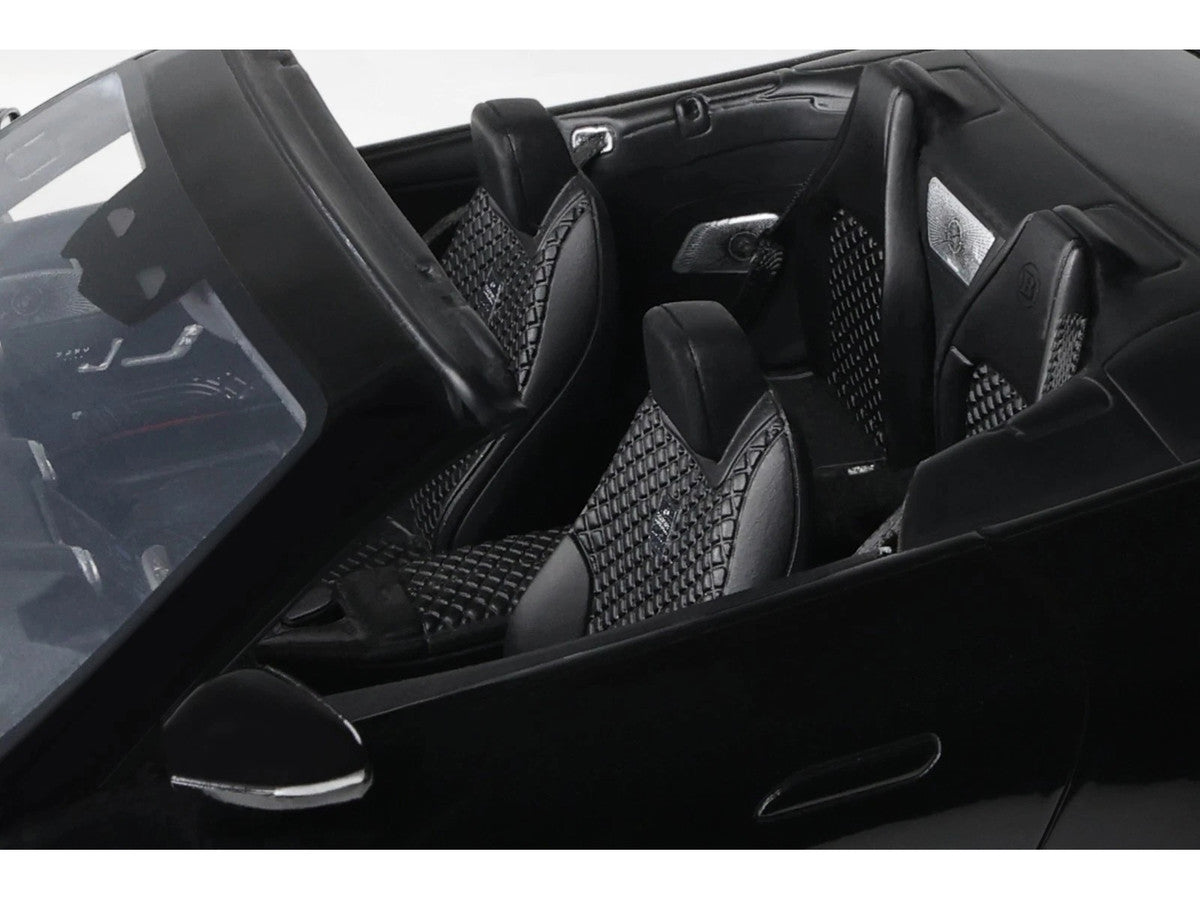 Brabus 750 BODO Buschmann Edition Obsidian Black 1/18 Model Car by GT Spirit-3