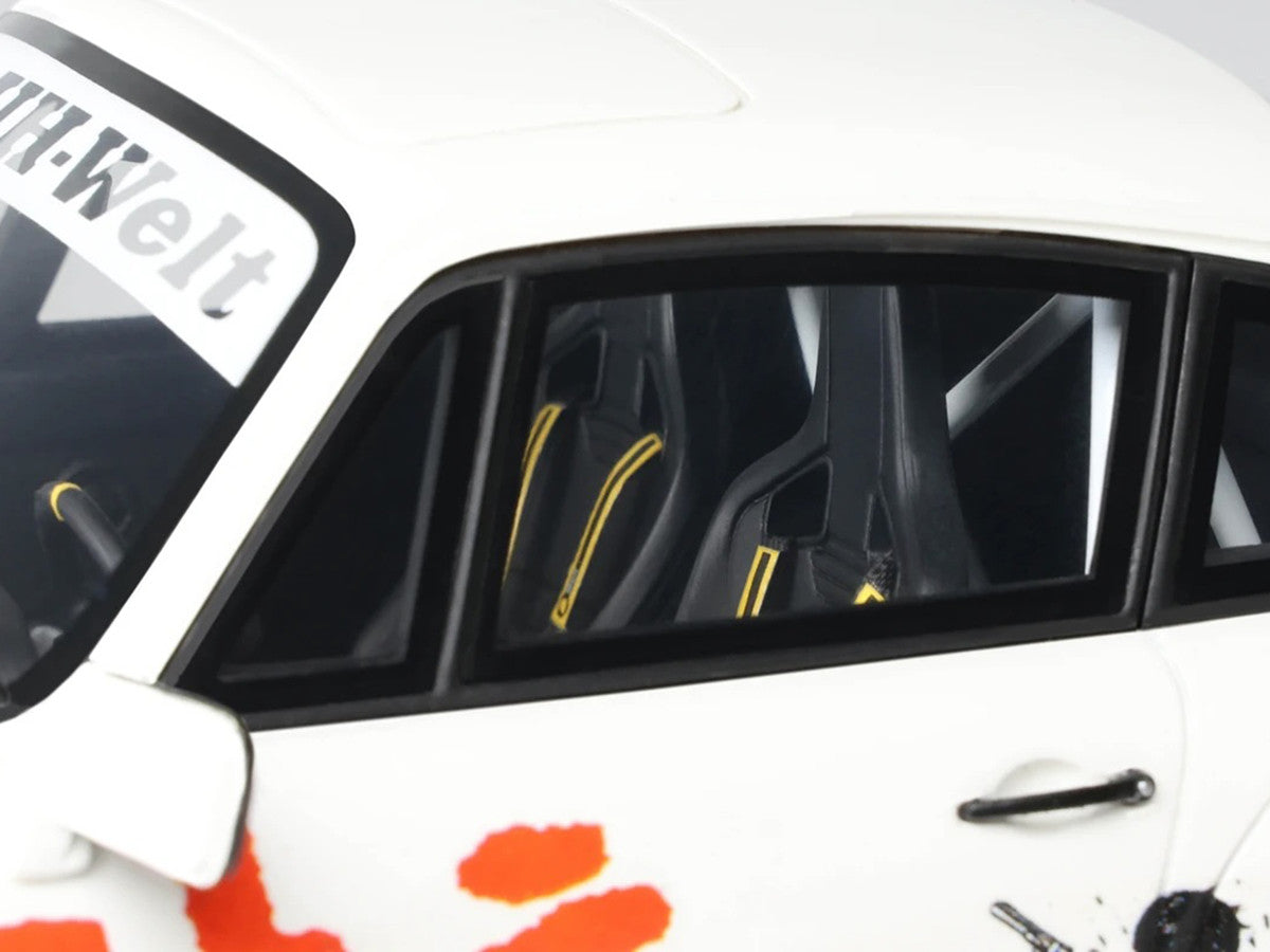 2024 RWB Akira White with Graphics "Akira" (1988) Movie 1/18 Model Car by GT Spirit-3