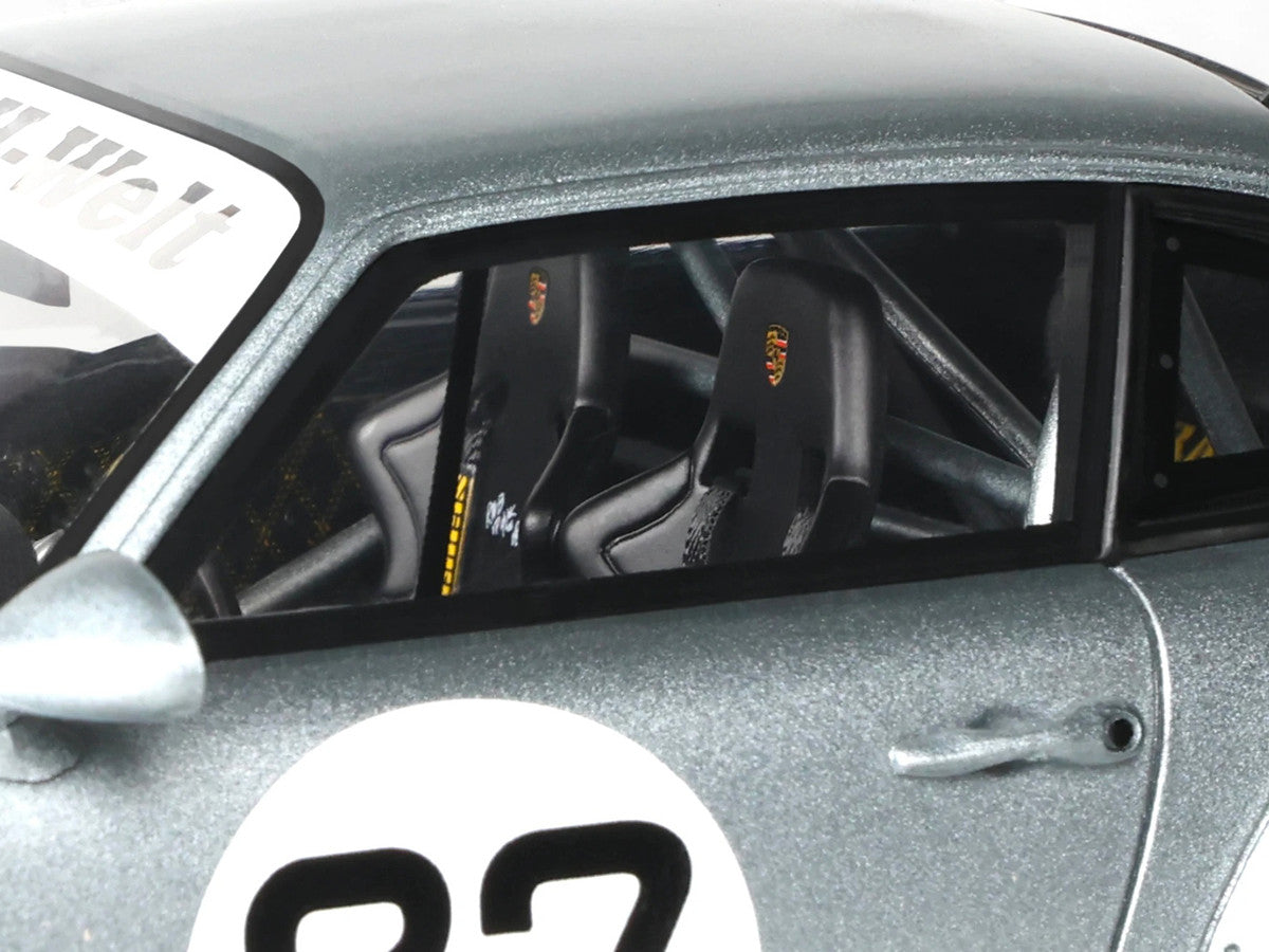 2024 RWB Yuiitsumuni #27 Silver Metallic 1/18 Model Car by GT Spirit-3