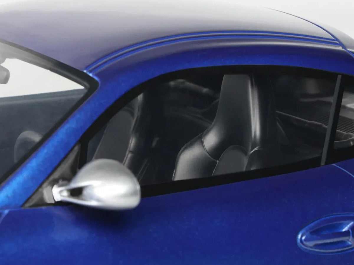 2012 Porsche Cayman R Aqua Blue Metallic 1/18 Model Car by GT Spirit-2