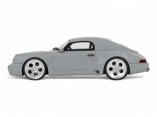 2023 Strosek Mega 30 Speedster (Porsche 911) Classic Gray 1/18 Model Car by GT Spirit-0