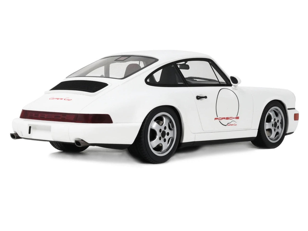 1992 Porsche 911 (964) "Carrera Cup - USA Edition" White 1/18 Model Car by GT Spirit-0