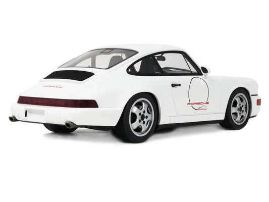 1992 Porsche 911 (964) "Carrera Cup - USA Edition" White 1/18 Model Car by GT Spirit-0