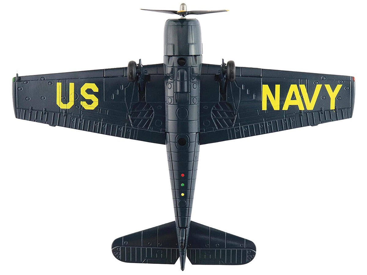 Grumman F6F-5 Hellcat Fighter Aircraft "Blue Angels #2" (1946) United States Navy "Air Power Series" 1/72 Diecast Model by Hobby Master-2