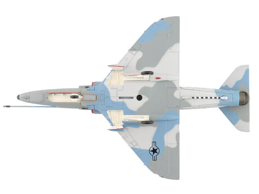 Douglas A-4E Skyhawk Aircraft "151118 Aggressor Scheme VA-43" (1975) United States Navy "Air Power Series" 1/72 Diecast Model by Hobby Master-0