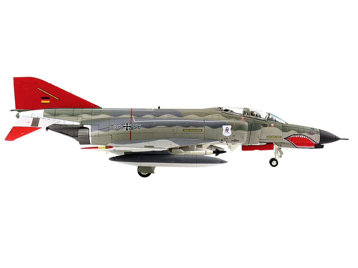 McDonnell Douglas F-4F Phantom II "Norm 81" Fighter Aircraft "JG 71 "Richthofen" GAFTIC 86 CFB Goose Bay Canada" (May 1986) "Air Power Series" 1/72 Diecast Model by Hobby Master-1