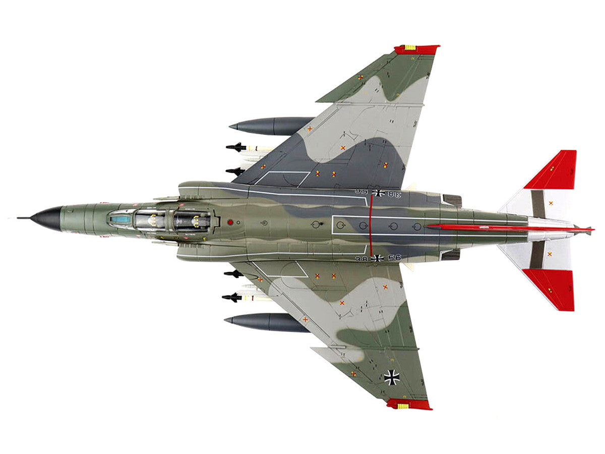 McDonnell Douglas F-4F Phantom II "Norm 81" Fighter Aircraft "JG 71 "Richthofen" GAFTIC 86 CFB Goose Bay Canada" (May 1986) "Air Power Series" 1/72 Diecast Model by Hobby Master-3
