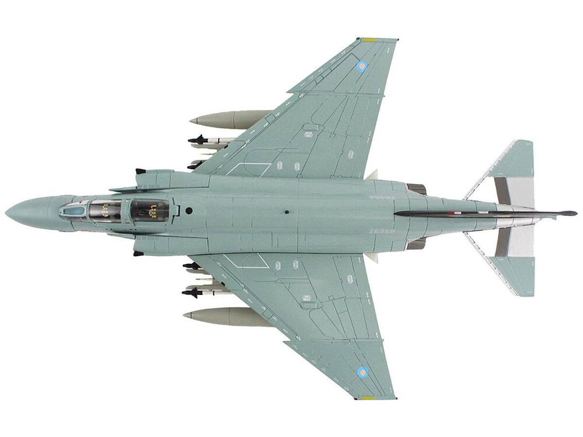 McDonnell Douglas F-4J(UK) Phantom II Fighter-Bomber Aircraft "ZE359 AF Wattisham England" British Royal Air Force "Air Power Series" 1/72 Diecast Model by Hobby Master-1