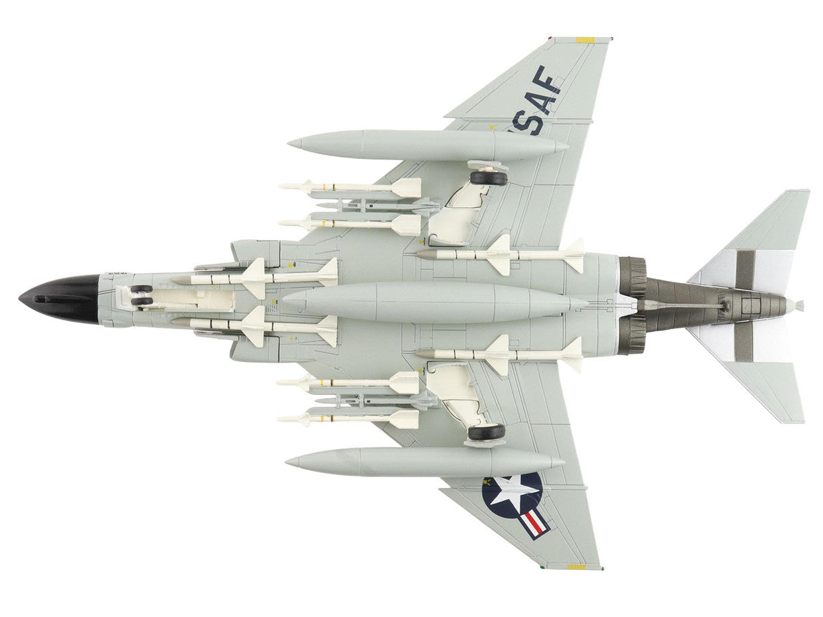 McDonnell Douglas F-4C Phantom II Fighter-Bomber Aircraft "40838 114th Tactical Fighter Training Squadron Oregon Air National Guard" (1980) United States Air Force "Air Power Series" 1/72 Diecast Model by Hobby Master-2