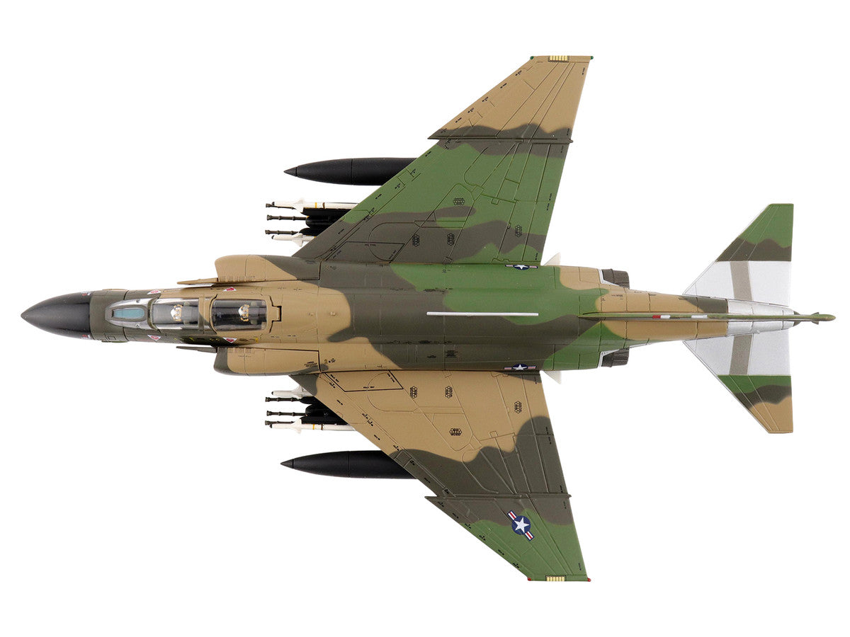 McDonnell Douglas F-4D Phantom II Fighter-Bomber Aircraft "66-8738 Night Owl 497th TFS Ubon RTAFB Thailand" (1972) United States Air Force "Air Power Series" 1/72 Diecast Model by Hobby Master-3