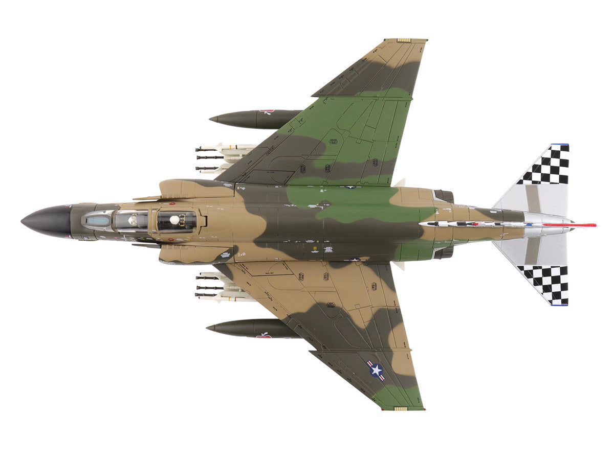 McDonnell Douglas F-4C Phantom II Fighter-Bomber Aircraft "63-7666 William Tell 57th FIS Keflavik Airport Iceland" (1977) United States Air Force "Air Power Series" 1/72 Diecast Model by Hobby Master-2
