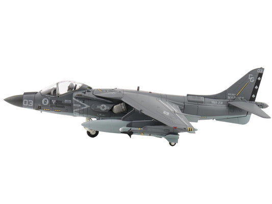 McDonnell Douglas AV-8B Plus Harrier II Aircraft "165357 VMA-231 Ace of Spades Operation Inherent Resolve USCENTCOM" (2017) United States Marine Corps "Air Power Series" 1/72 Diecast Model by Hobby Master-0