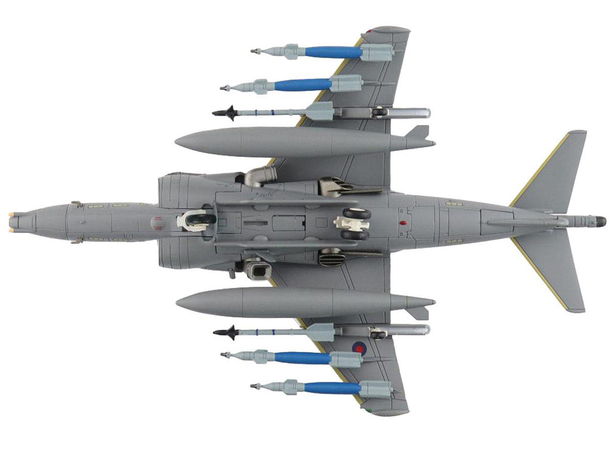 British Aerospace Harrier GR.9 Aircraft "ZD406 Royal Navy Strike Wing RAF Station Cottesmore" (2009) British Royal Air Force/Navy "Air Power Series" 1/72 Diecast Model by Hobby Master-2