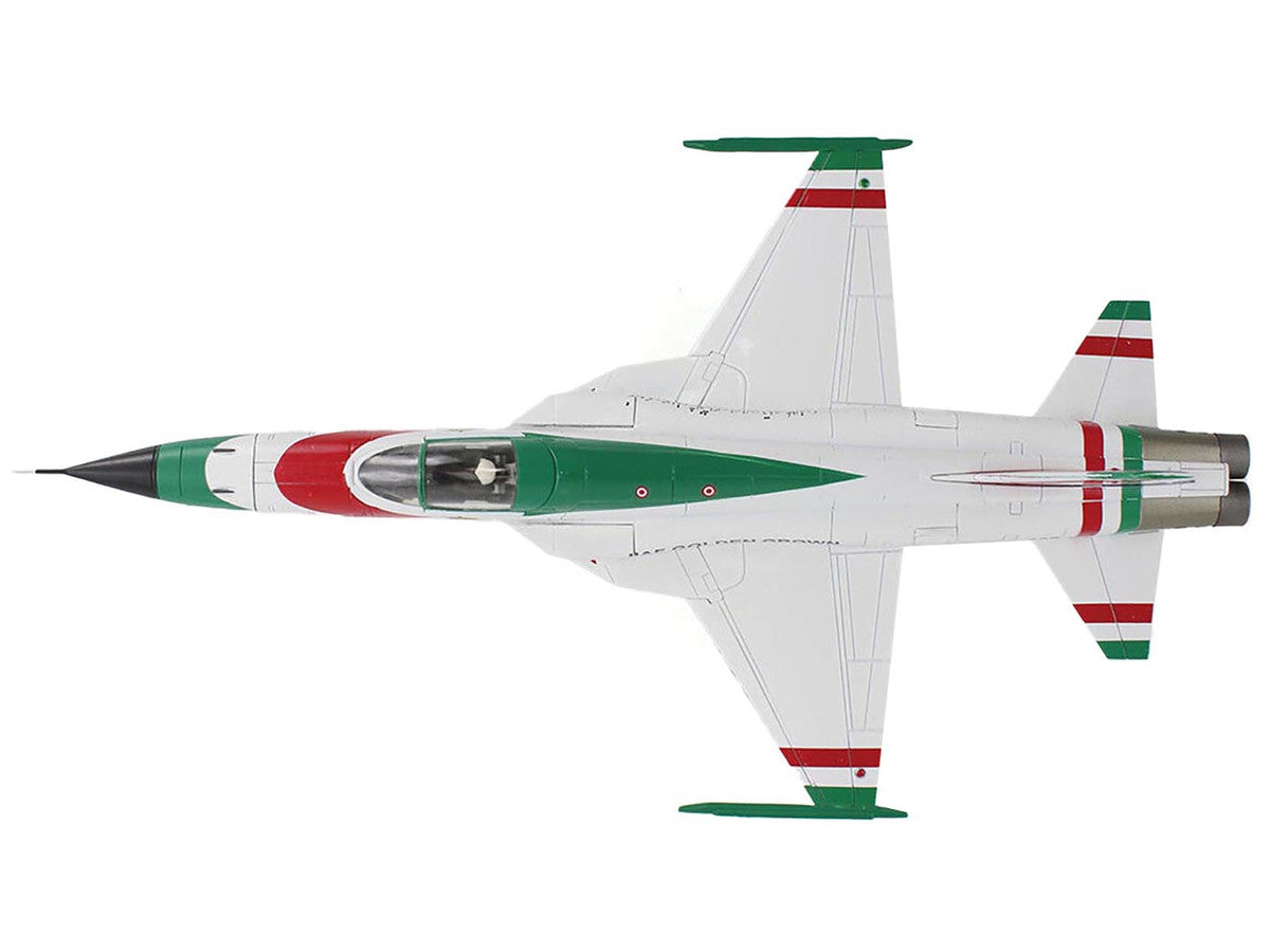 Northrop F-5E Tiger II Aircraft "#1 3-7099 IIAF Golden Crown" Imperial Iranian Air Force "Air Power Series" 1/72 Diecast Model by Hobby Master-0