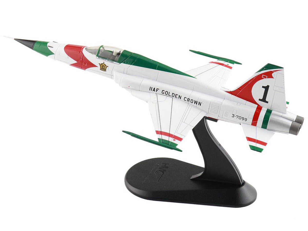 Northrop F-5E Tiger II Aircraft "#1 3-7099 IIAF Golden Crown" Imperial Iranian Air Force "Air Power Series" 1/72 Diecast Model by Hobby Master-2