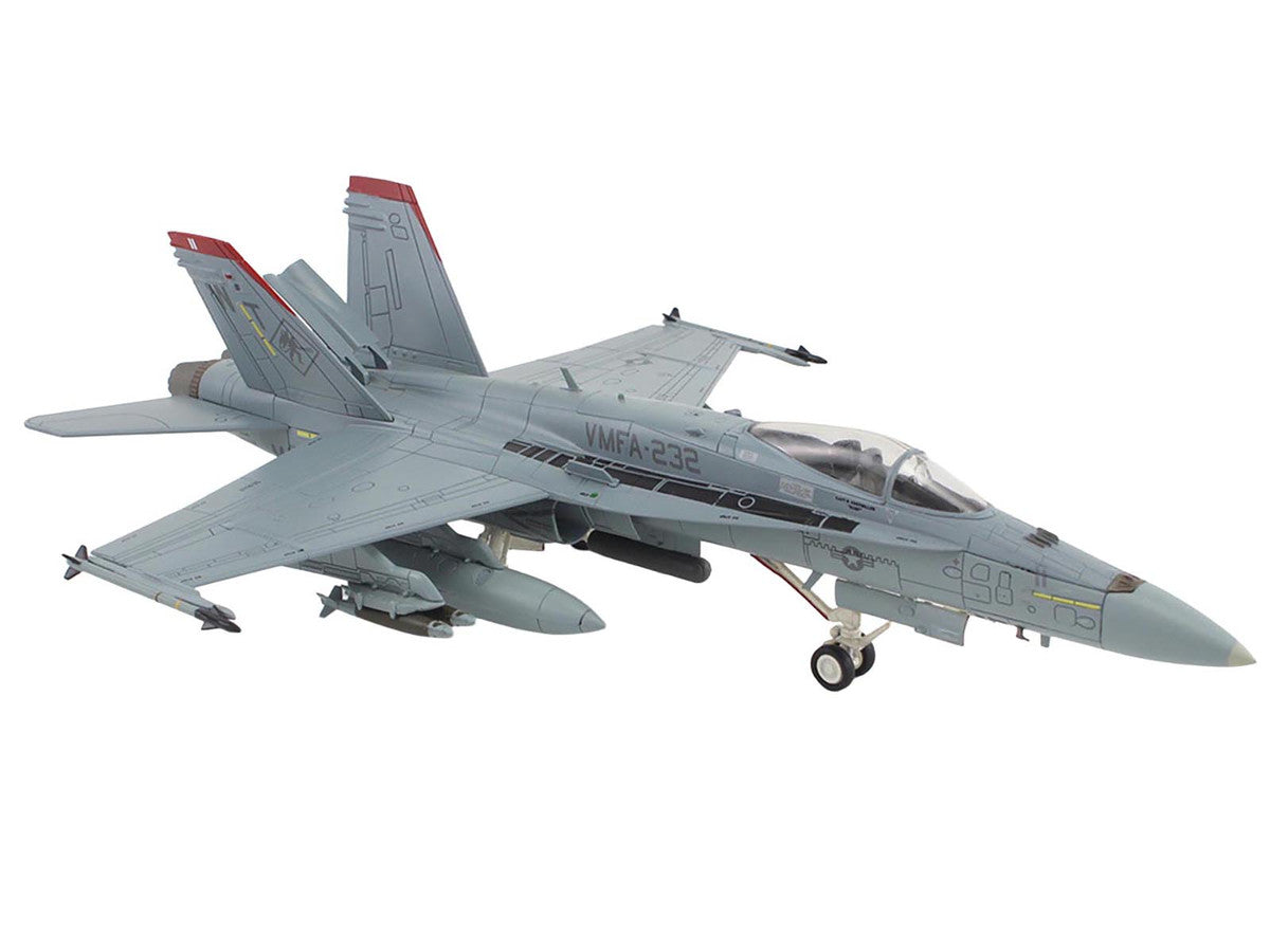 McDonnell Douglas F/A-18C Hornet Aircraft "VMFA-232 Red Devils" (2014) United States Marine Corps "Air Power Series" 1/72 Diecast Model by Hobby Master-2