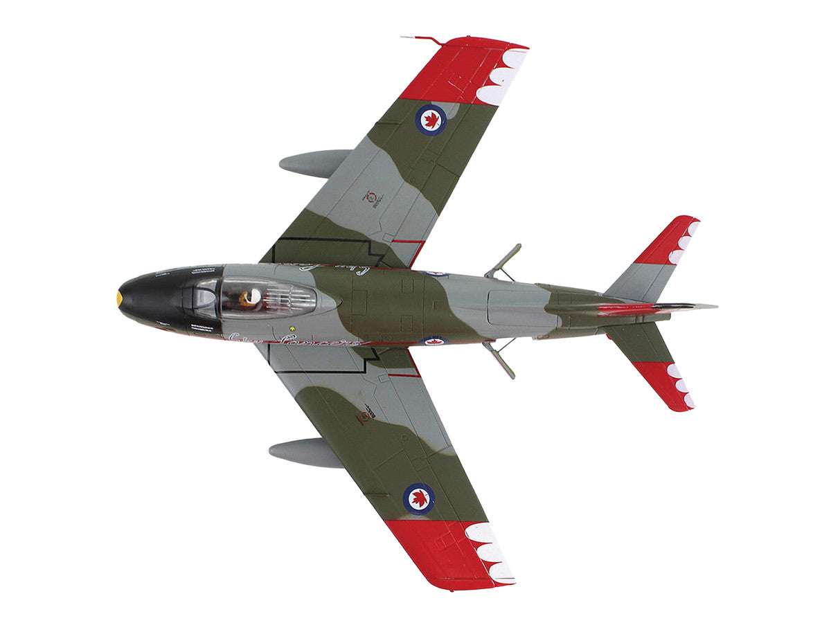 Canadair Sabre Mk.6 Fighter Aircraft "Sky Lancers" (1956) Royal Canadian Air Force "Air Power Series" 1/72 Diecast Model by Hobby Master-2