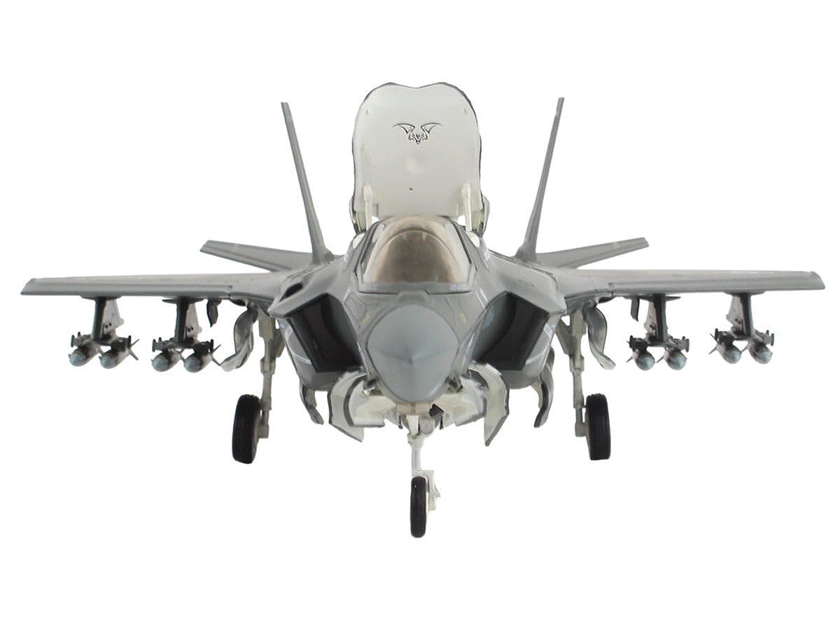 Lockheed F-35B Lightning II Aircraft (Beast Mode) "169623 VMFA-242 Bats Iwakuni Japan" (2024) United States Marine Corps "Air Power Series" 1/72 Diecast Model by Hobby Master-1