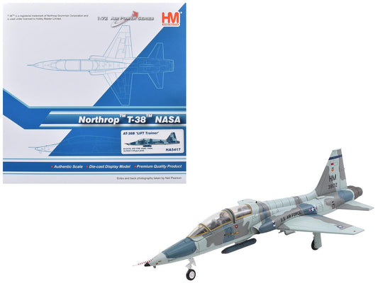 Northrop AT-38B Talon Aircraft "63-8172 479th TTW LIFT Trainer NASA" (1980s) United States Air Force "Air Power Series" 1/72 Diecast Model by Hobby Master-0