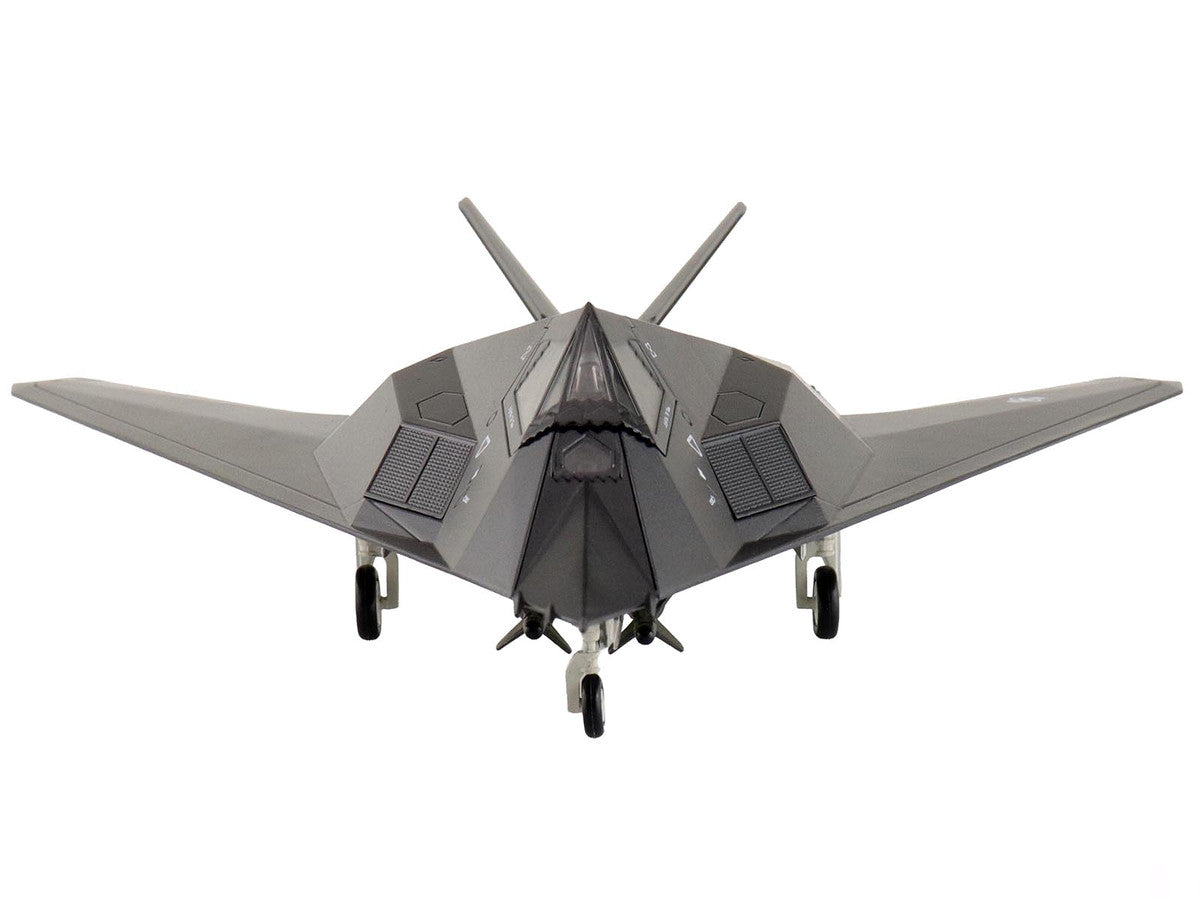 Lockheed F-117A Nighthawk Stealth Aircraft "84-0809" (2022) United States Air Force "Air Power Series" 1/72 Diecast Model by Hobby Master-3
