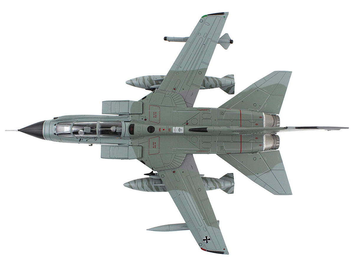 Panavia Tornado ECR Fighter-Bomber Aircraft "46+54 Tactical Air Wing 51 Schleswig-Jagel Air Base Germany" (2017) German Luftwaffe "Air Power Series" 1/72 Diecast Model by Hobby Master-1