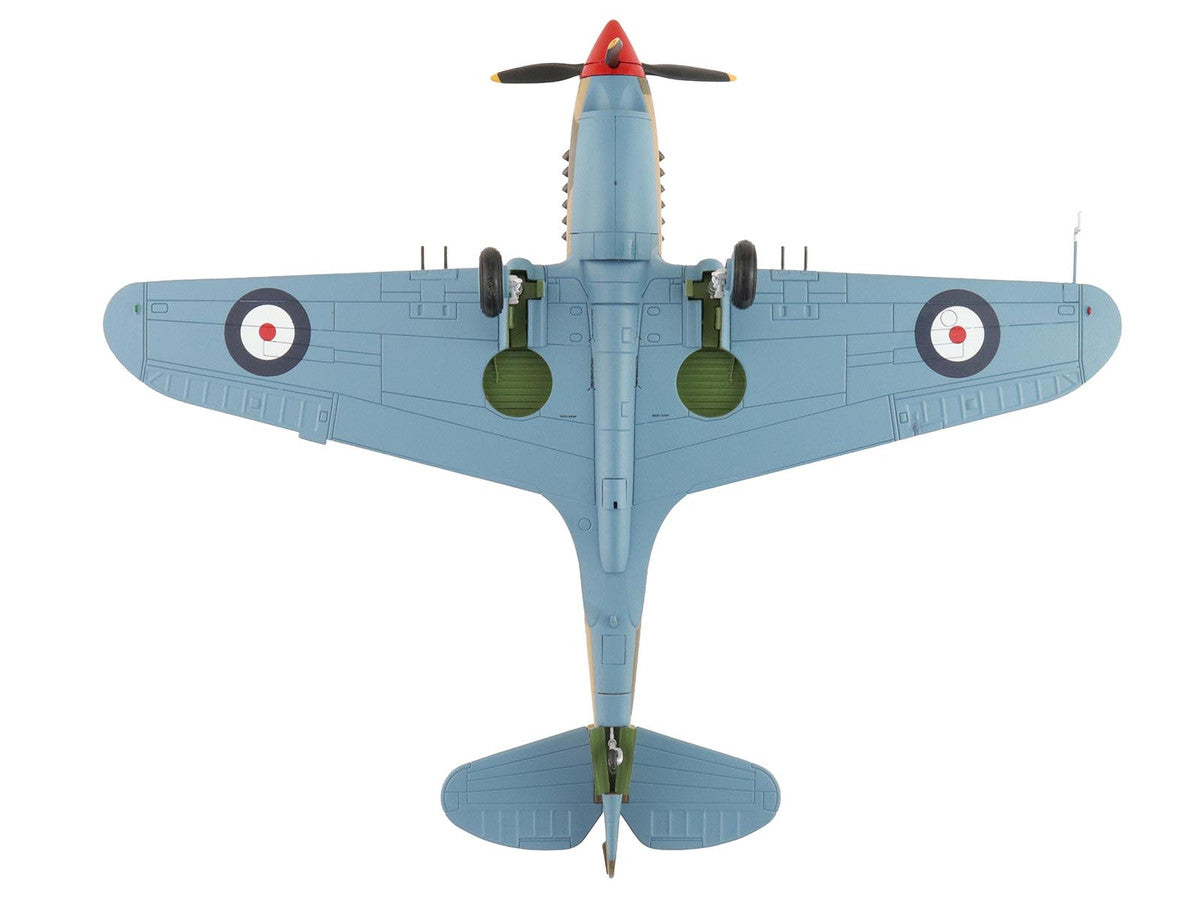 Curtiss P-40 Warhawk Tomahawk Mk IIB Aircraft "LD-C Clive Caldwell No. 250 Squadron North Africa" (1942) British Royal Air Force "Air Power Series" 1/48 Diecast Model by Hobby Master-2