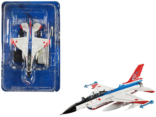 Mitsubishi F-2B Fighter Aircraft "Air Development and Test Wing 60th Anniversary" (2015) Japan Air Self-Defense Force 1/100 Diecast Model by Hachette Collections-0