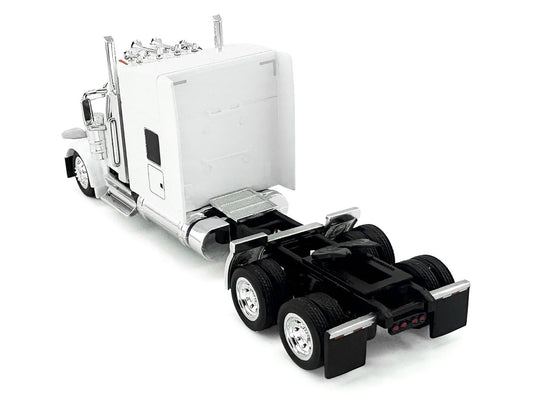 Kenworth W990 with Stand Up Sleeper Cab White 1/87 (HO) Plastic Model Car by HO Logistics-0
