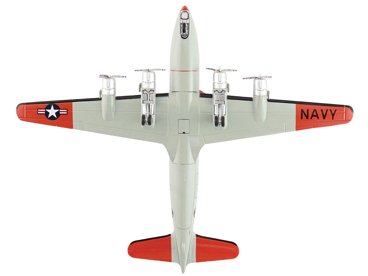 Douglas C-54Q Skymaster Transport Aircraft "US Navy Test Pilot School" (1973) United States Navy "Airliner Series" 1/200 Diecast Model by Hobby Master-2