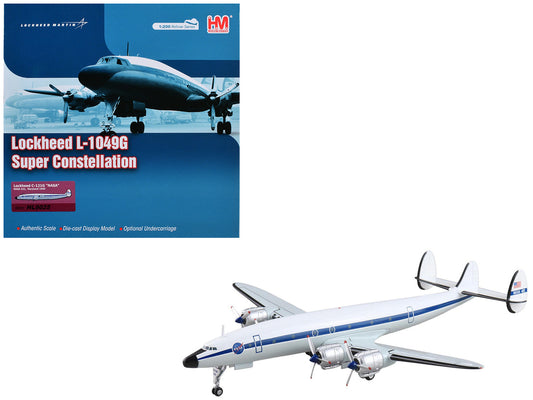Lockheed C-121G Constellation Transport Aircraft "NASA 421 Maryland" (1969) National Aeronautics and Space Administration "Airliner Series" 1/200 Diecast Model by Hobby Master-0