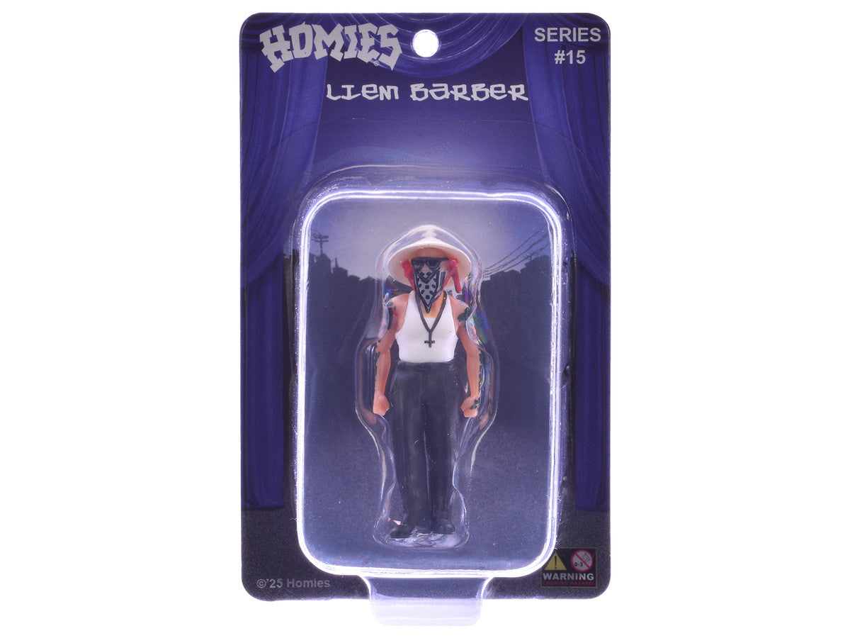 Liem Barber 1.75" Figure "Special Release" #11 Series 15 Model by Homies-0