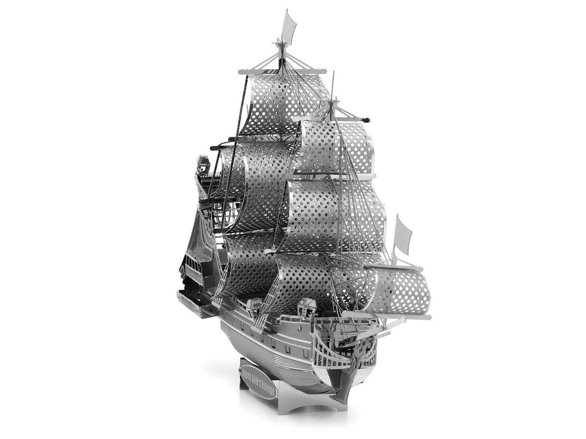 Model Kit Queen Anne's Revenge Ship (Challenging Difficulty) Steel Model by Metal Earth-1