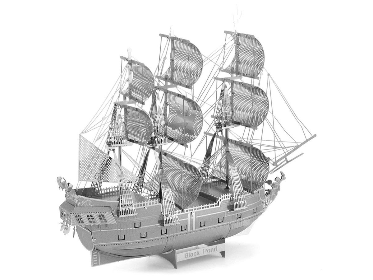 Model Kit Black Pearl Ship (Challenging Difficulty) Steel Model by Metal Earth-2