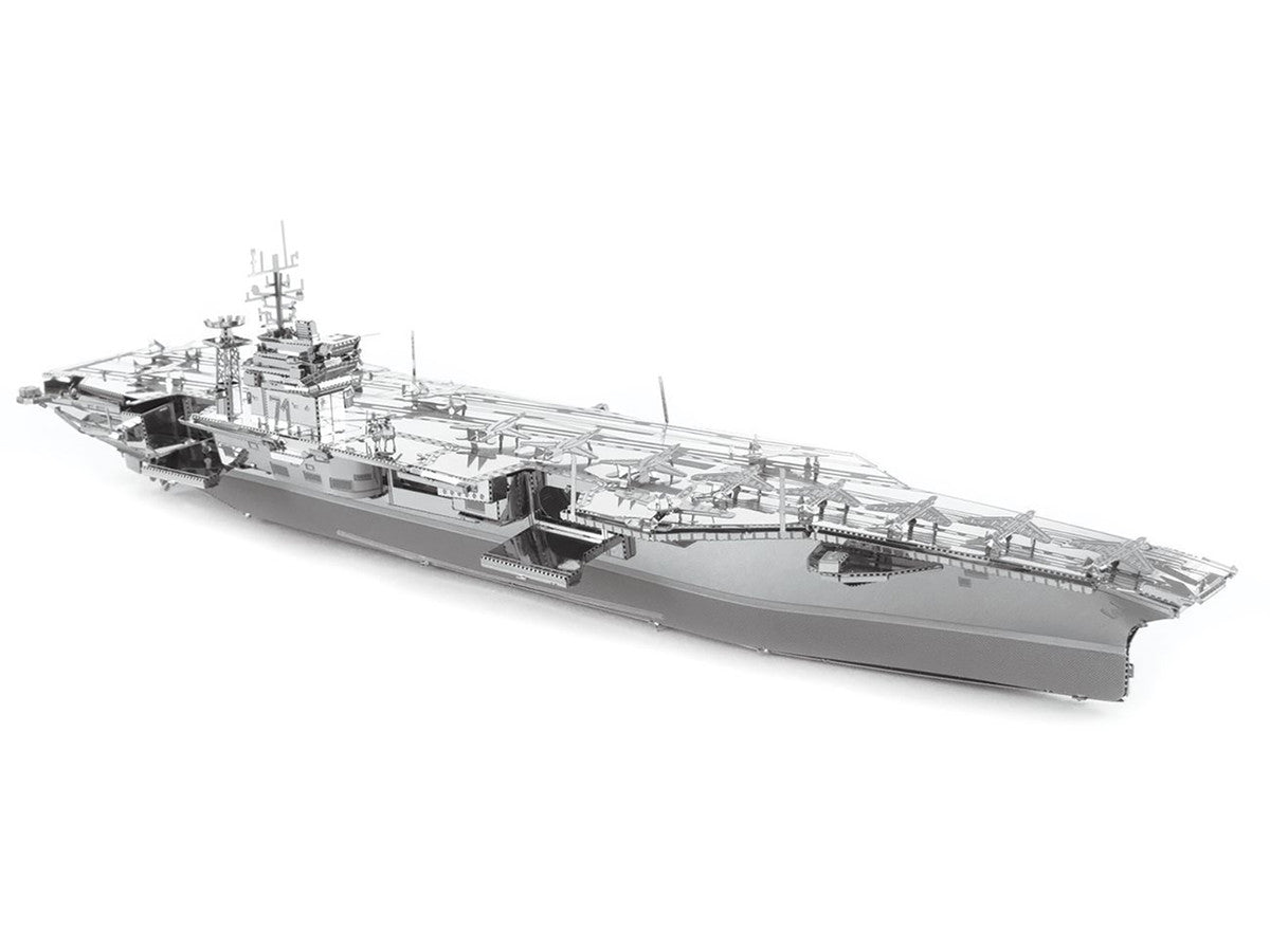 Model Kit USS Theodore Roosevelt CVN-71 Aircraft Carrier (Expert Difficulty) Steel Model by Metal Earth-3