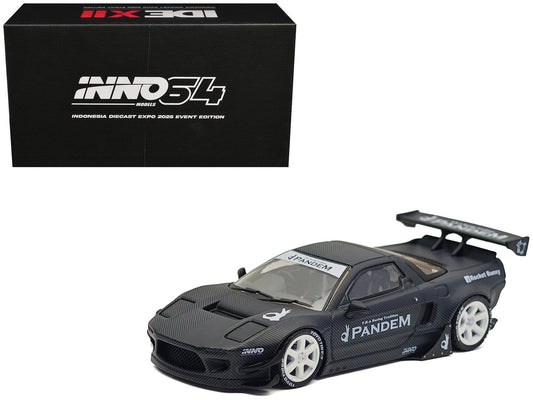 Honda NSX (NA1) RHD (Right Hand Drive) "Pandem Rocket Bunny" Carbon Fiber "Indonesia Diecast Expo 2025 Event Edition" 1/64 Diecast Model Car by Inno Models-0
